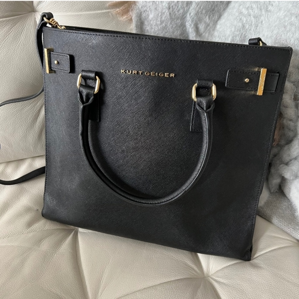 KURT GEIGER LONDON Pebbled Tote